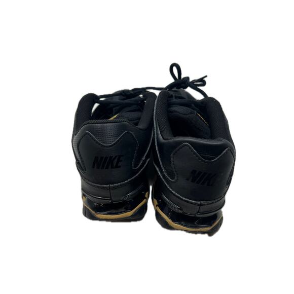 Nike Reax 8 TR Black Metallic Gold Mens 11 - Picture 6 of 9